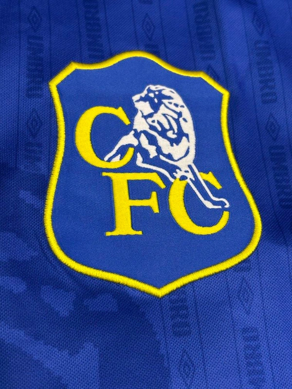 Retro Chelsea FC 1995-97 Home Half Sleeve  - L