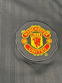 Retro Manchester United AIG 2007-08 Away Half Sleeve  - S
