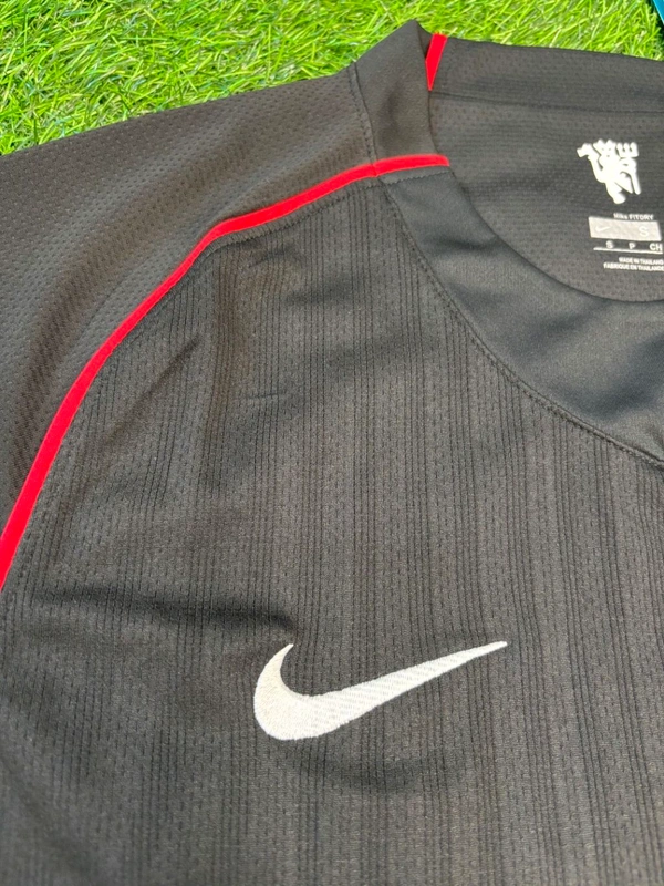 Retro Manchester United AIG 2007-08 Away Half Sleeve  - XL