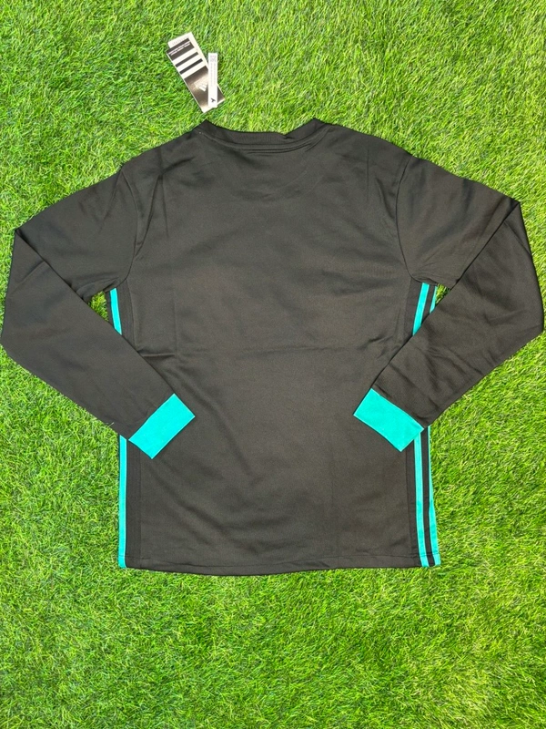 Retro Madrid 2017-18 Away Full Sleeve  - L
