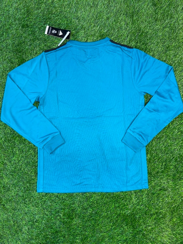Retro Madrid 17/18 3rd Kit Bycycle Kick Full Sleeve  - XL