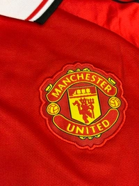 Retro Manchester United 1998-99 Home Half Sleeve With Short  - L