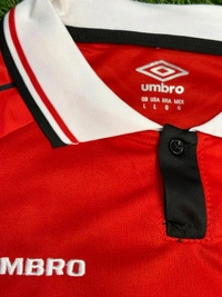 Retro Manchester United 1998-99 Home Half Sleeve With Short  - L