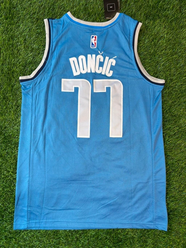 NBA Dallas Sky-blue Colour - Doncic 11 - S