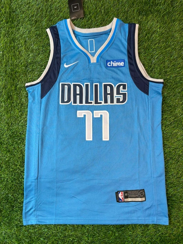 NBA Dallas Sky-blue Colour - Doncic 11 - XL