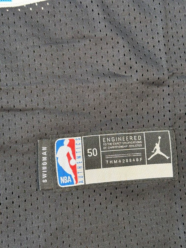 NBA North Carolina Black Blue- JORDAN 23 - XL