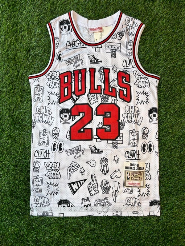 NBA Chicago Bulls White Colour - Jordan 23 - L