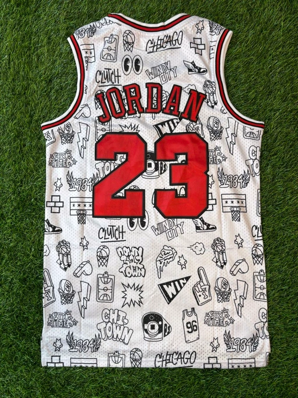 NBA Chicago Bulls White Colour - Jordan 23 - L