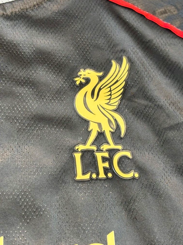 Liverpool FC Black Colour Player Edition Half Sleeve  - XXL