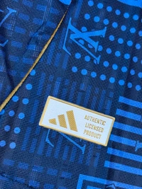 Madrid New Blue Colour Player Edition Half Sleeve  - S