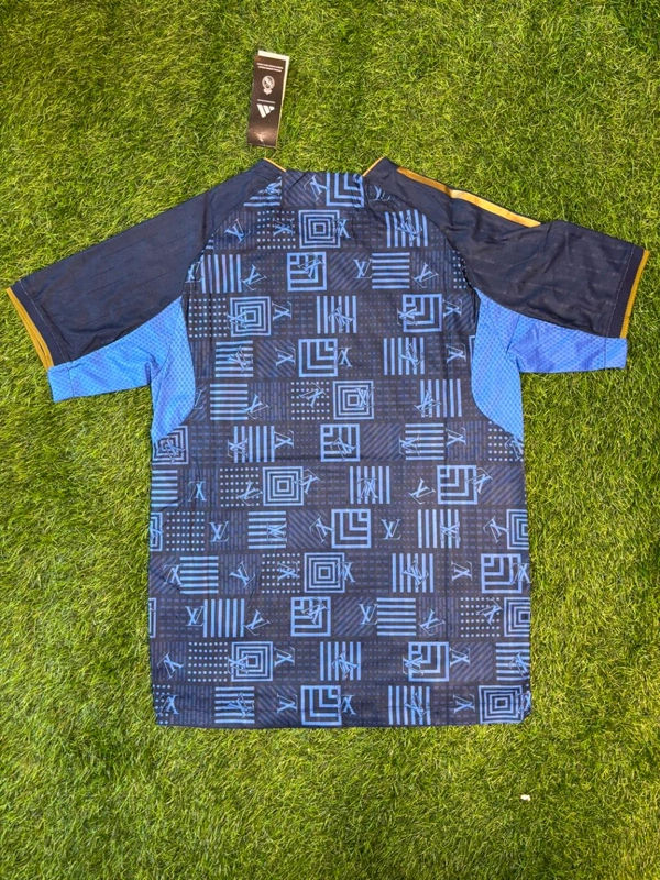 Madrid New Blue Colour Player Edition Half Sleeve  - M