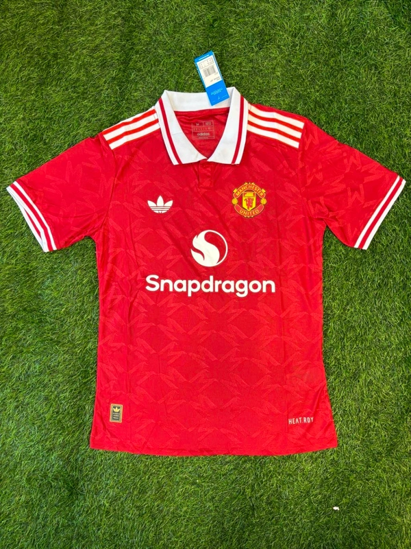 Manchester United 25/26 Home Player Edition Half Sleeve  - XXL