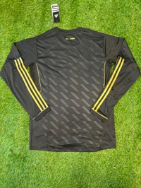 Retro Madrid 2011-12 Away Black Full Sleeve  - S