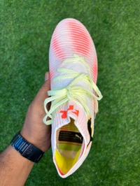 Future 8 Ultimate White And Orange FG With Lace  - 8
