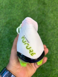 Future 8 Ultimate White And Orange FG With Lace  - 8