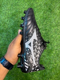 Mizuno Neo 3 Black And Silver FG With Lace  - 6