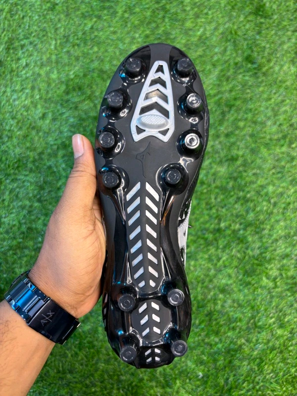 Mizuno Neo 3 Black And Silver FG With Lace  - 6