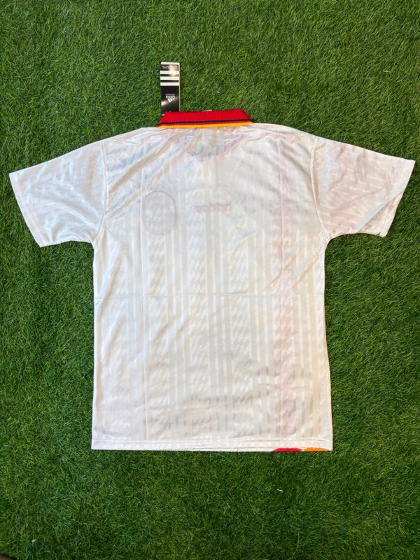 Retro Spain 1994 Away White Half Sleeve - S