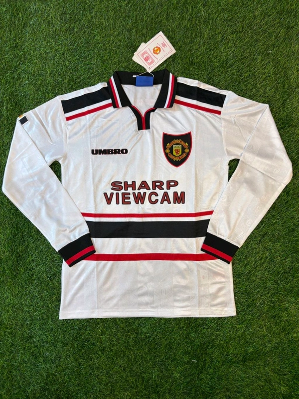 Retro Manchester United 1998-99 Away Full Sleeve  - S