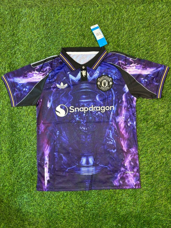 Manchester United Violet Special Master Edition Half Sleeve  - S