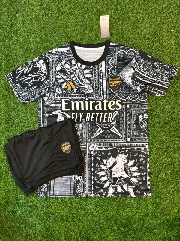 Arsenal X Ian Pre-match Fan Edition Half Sleeve With Short  - S