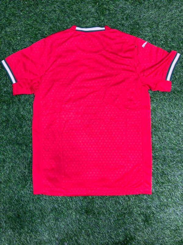 Portugal 2025 Home Half Sleeve Fan Edition With Short  - M