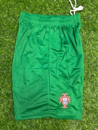Portugal 2025 Home Half Sleeve Fan Edition With Short  - M