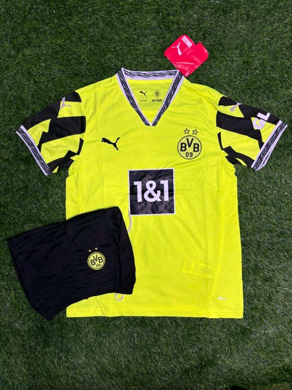 Dortmund 24/25 Neon Green Fan Edition Half Sleeve With Short  - M