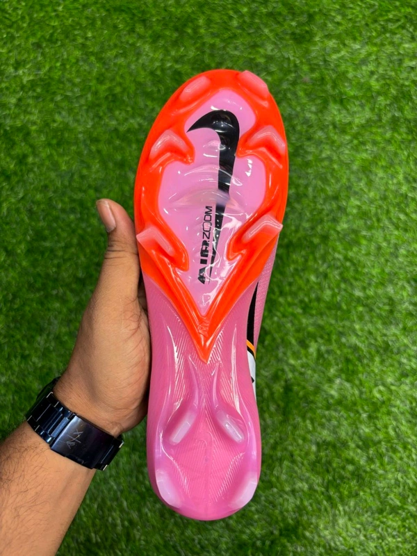 Mercurial Vapor 16 Elite Fluorescent Shell Pink With Lace FG - 5.5