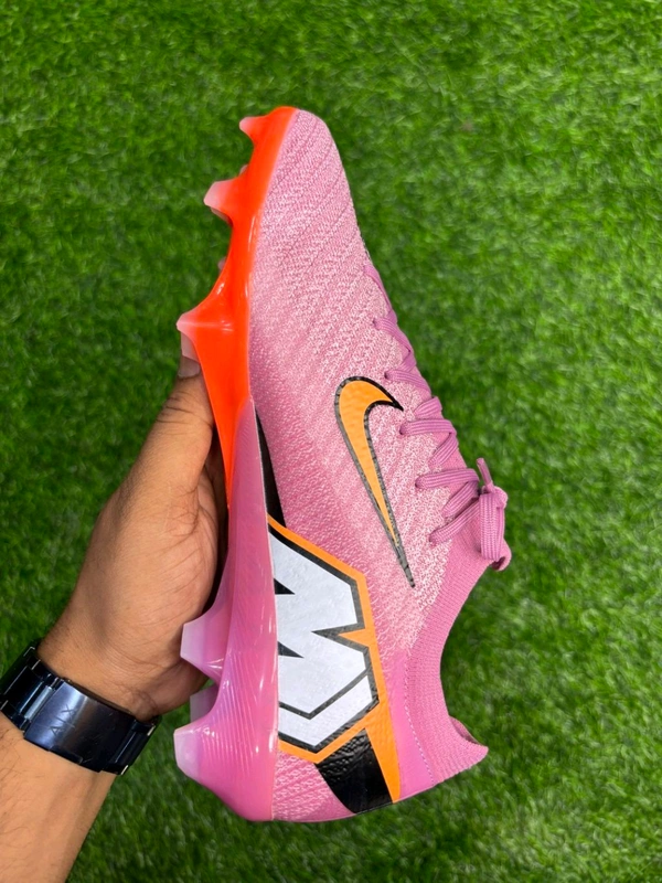 Mercurial Vapor 16 Elite Fluorescent Shell Pink With Lace FG - 7.5