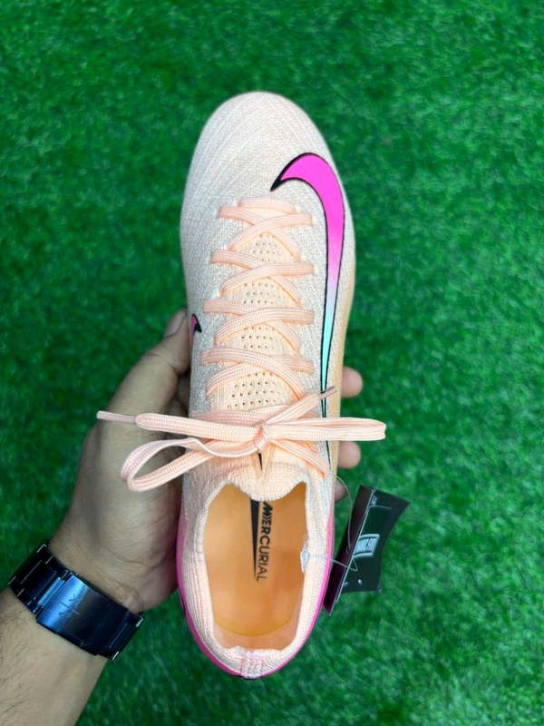 Mercurial Vapor 16 Elite Pink And Orange With Lace FG  - 6