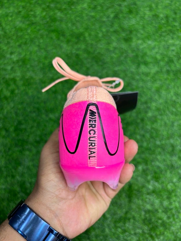Mercurial Vapor 16 Elite Pink And Orange With Lace FG  - 6