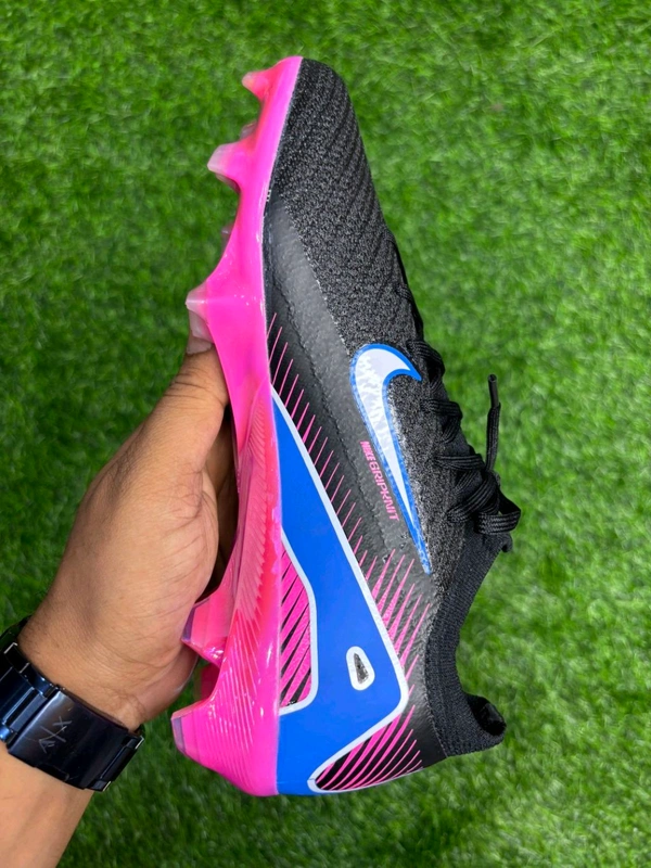 Mercurial Vapor 16 Elite Black Pink With Lace FG  - 6