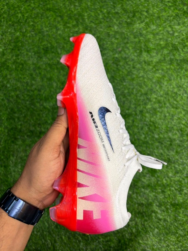 Mercurial Vapor 16 White Red Low-top With Lace FG  - 5.5