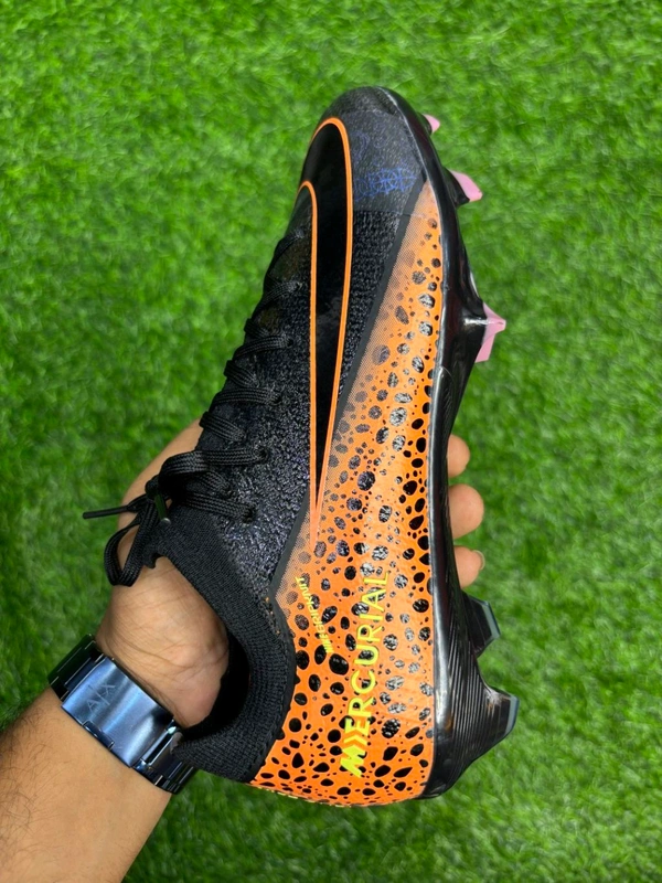 Mercurial Vapor 16 Black Yellow With Lace FG  - 6