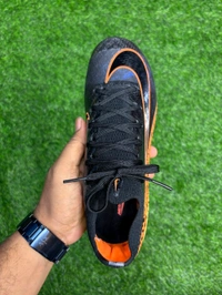 Mercurial Vapor 16 Black Yellow With Lace FG  - 7.5