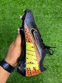 Mercurial Vapor 16 Black Yellow With Lace FG  - 7.5