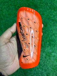 Mercurial Lite Orange Colour Premium Shin Pad