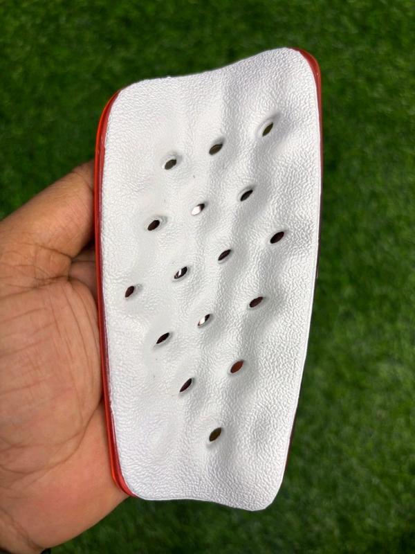Mercurial Lite Orange Colour Premium Shin Pad