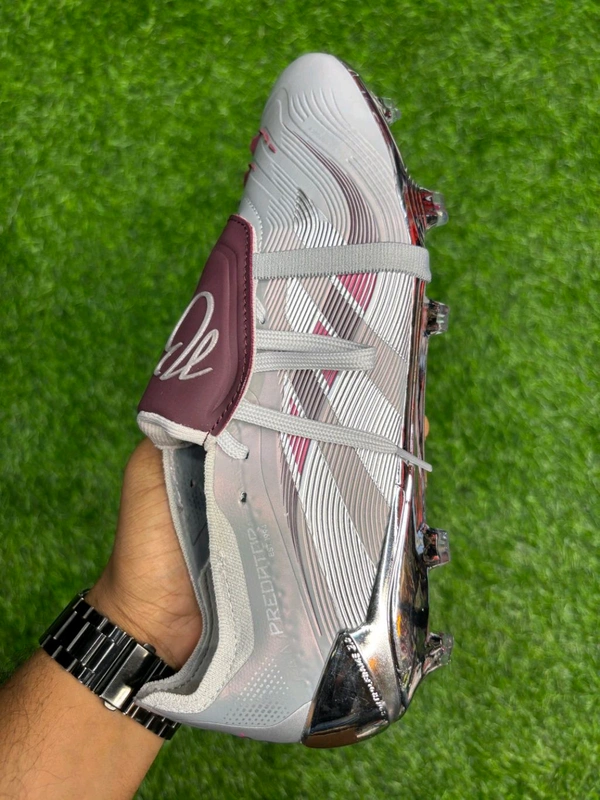 Predator Elite Foldover Grey FG With Lace(Jude Bellingham) - 6