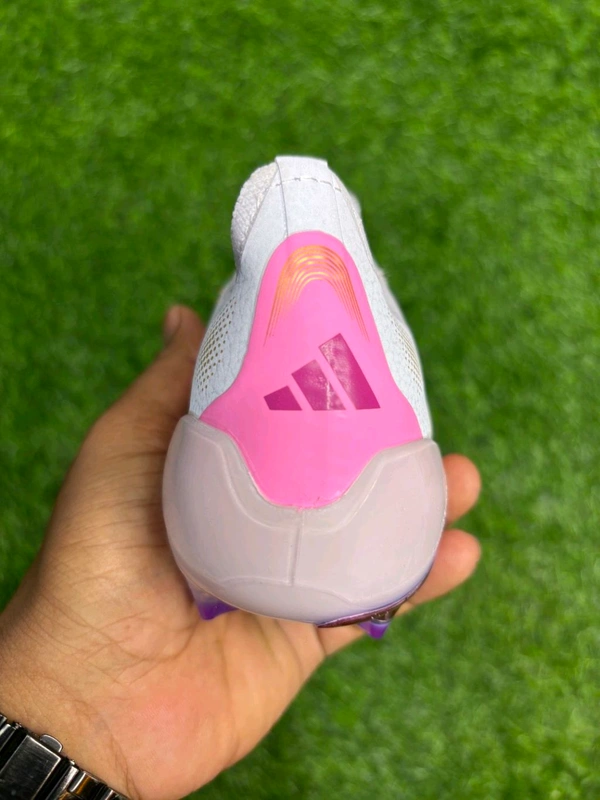 Predator Elite White & Pink Colour Without Lace  - 6.5