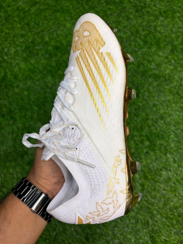 Furon V6+ Pro White & Gold Colour FG With Lace  - 9