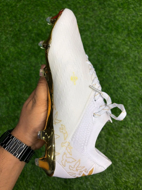 Furon V6+ Pro White & Gold Colour FG With Lace  - 9