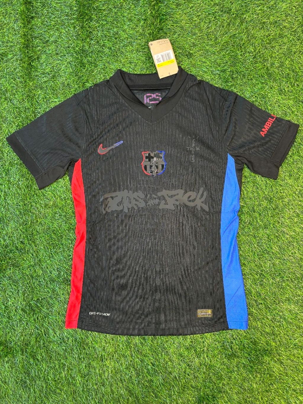 Barcelona Travis Scott Cactus Logo 24/25 Away Player Edition