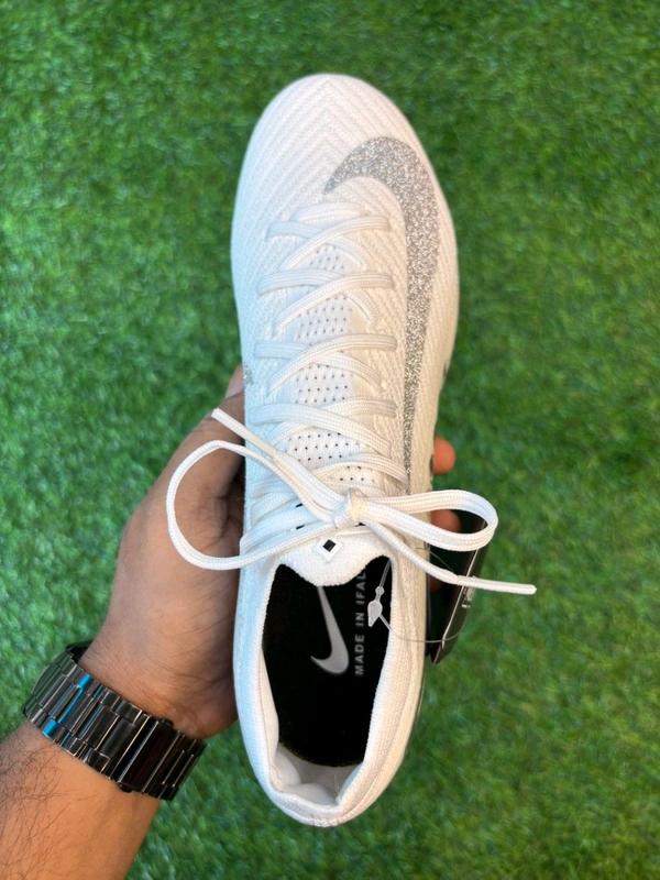 Mercurial Vapor 16 White & Silver Low-top FG(VINI JR) - 6