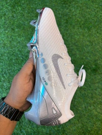 Mercurial Vapor 16 White & Silver Low-top FG(VINI JR) - 6