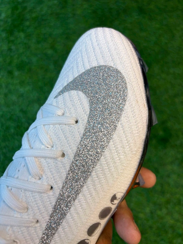 Mercurial Vapor 16 White & Silver Low-top FG(VINI JR) - 6