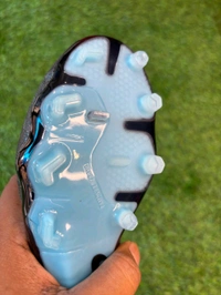 Hypervenom Phantom 3 Blue & Grey Low-top FG With Lace  - 5.5