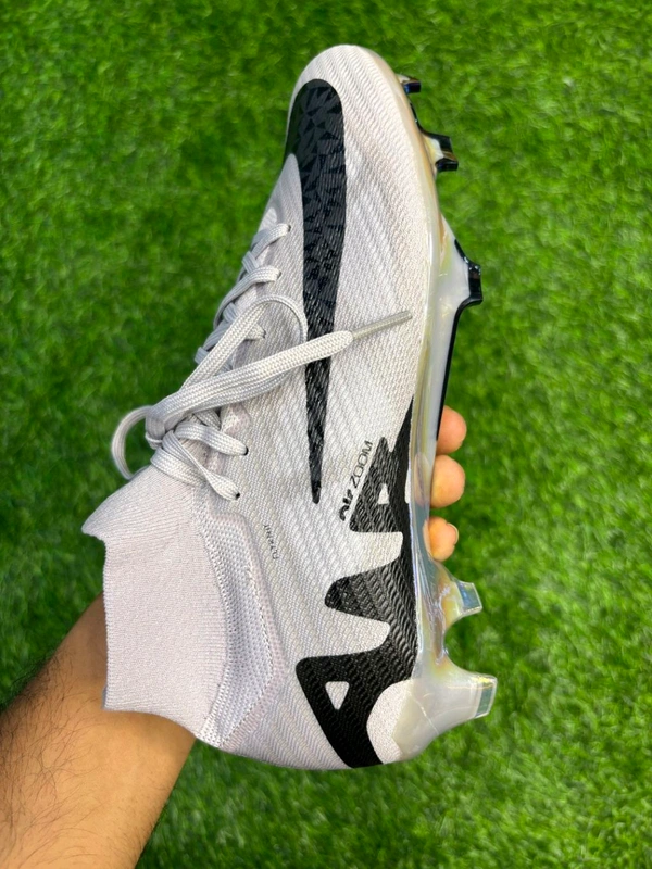 Mercurial Vapor 15 Elite Grey High-top FG With Lace  - 7