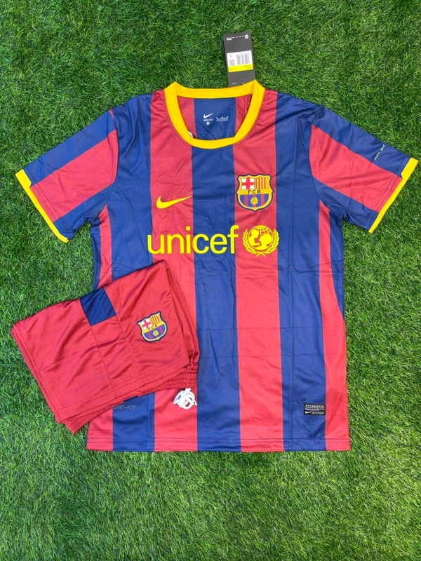 Retro FC Barcelona 2010/11 Home Fan Edition With Short  - S